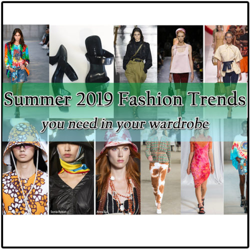 clothing summer 2019 fashion trends